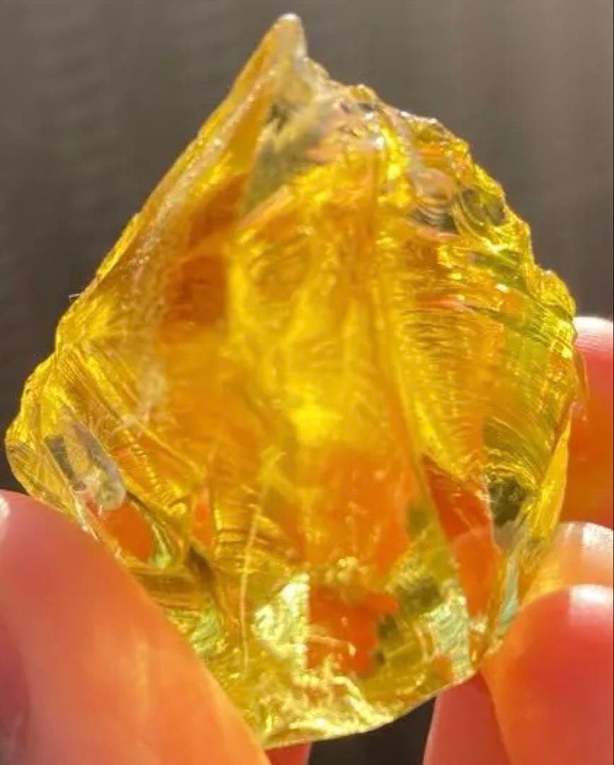 アンダラクリスタル シエラネバダ産 イエロー 36g 原石