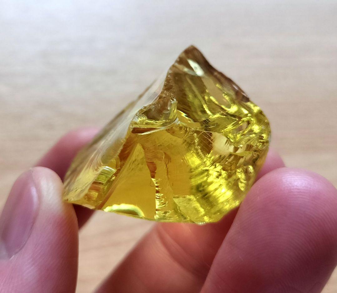 アンダラクリスタル シエラネバダ産 イエロー 36g 原石