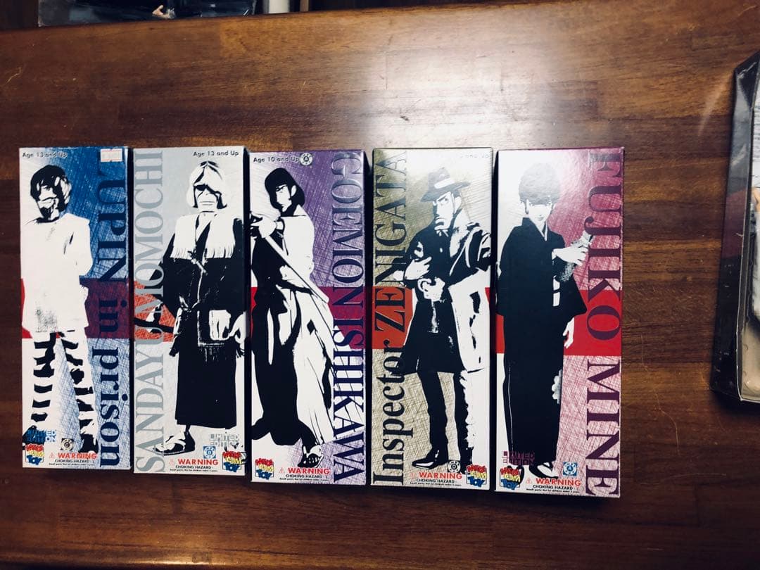 【大幅値下げ】ルパン三世 フィギュアスタイリッシュコレクション 全18体未使用