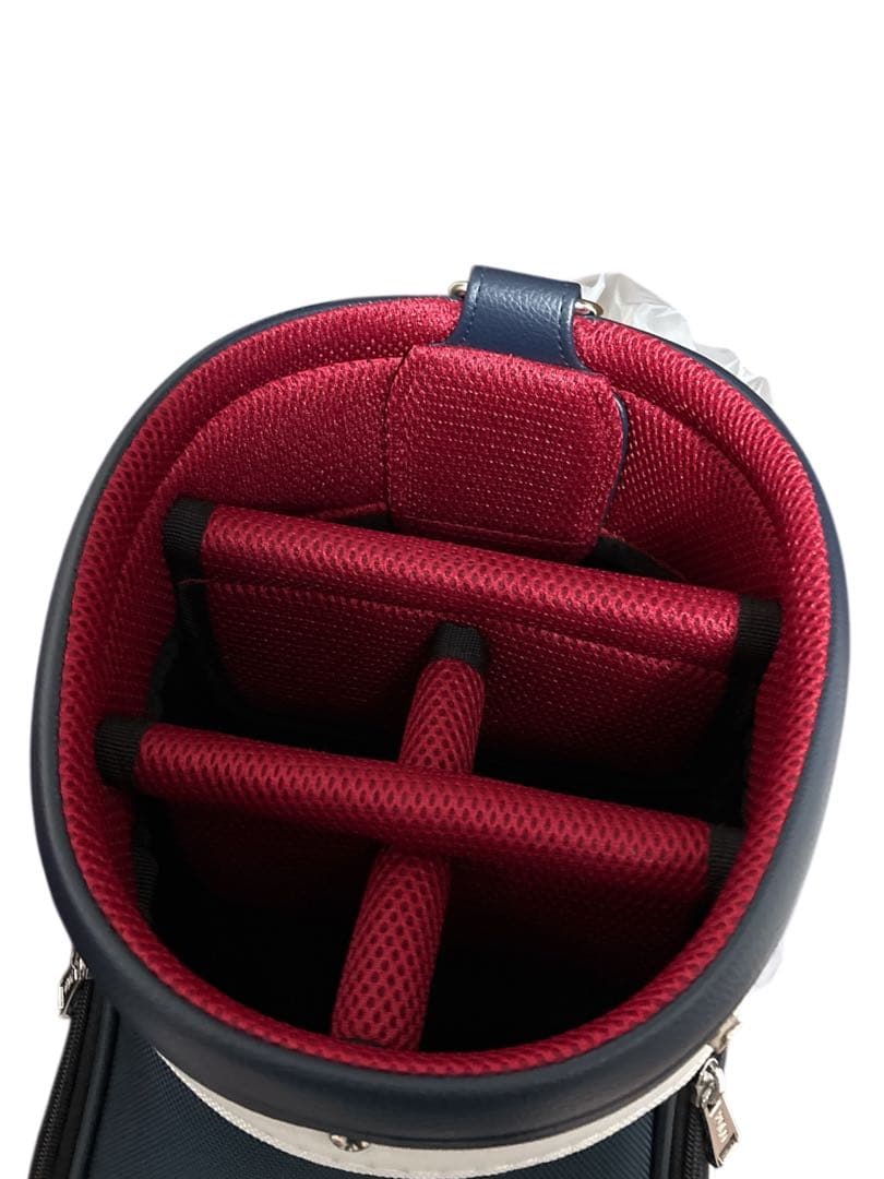 新品未使用！高級ポロラルフローレンキャディバッグ9型トリコロールカラー