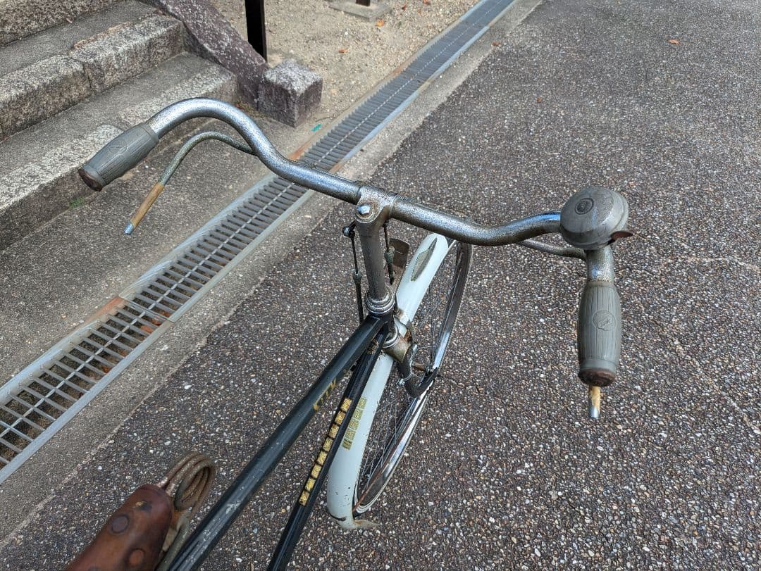 片倉シルク 実用車 レトロ 自転車 ロッドブレーキ　運搬車　ビンテージ