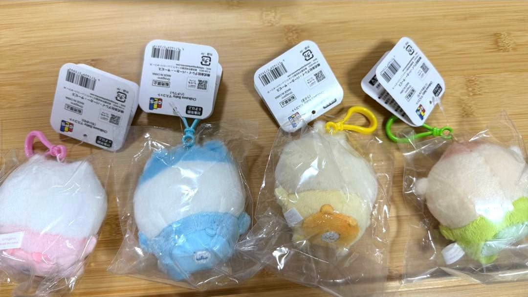 ちいかわベビー　Chiikawa Baby マスコット　4点セット