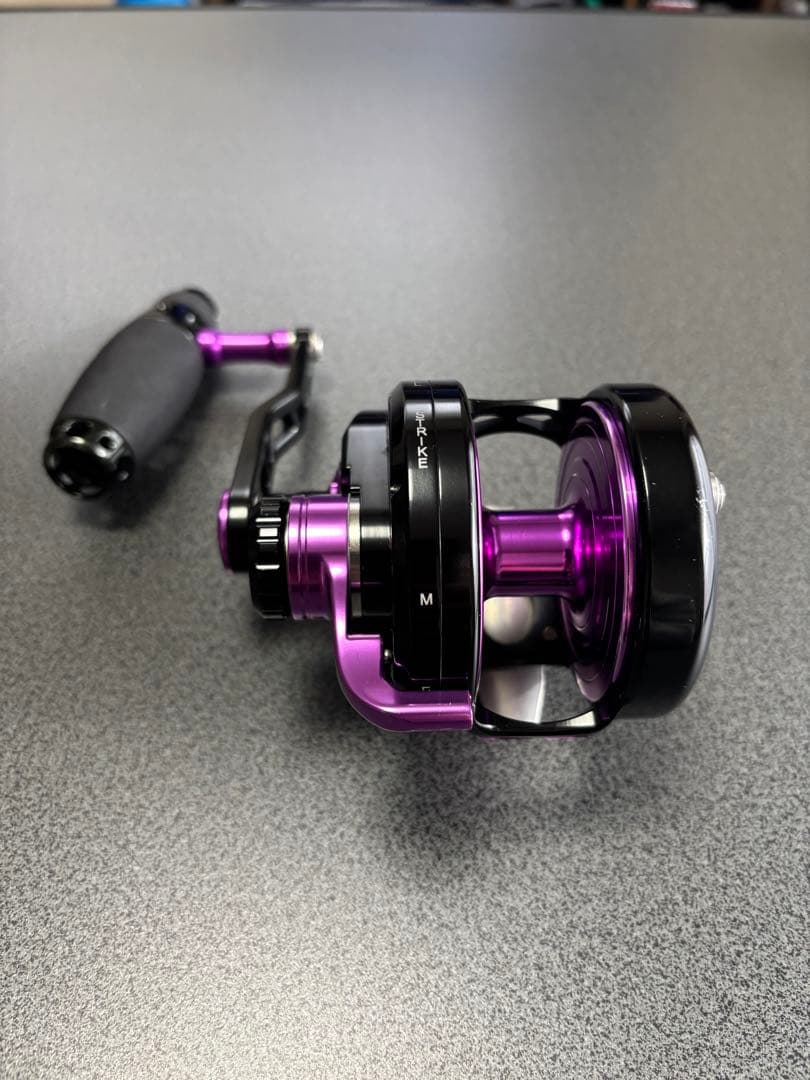 マクセル レイジ60HL RAGE60HL ジギング ベイトリール レバー 左