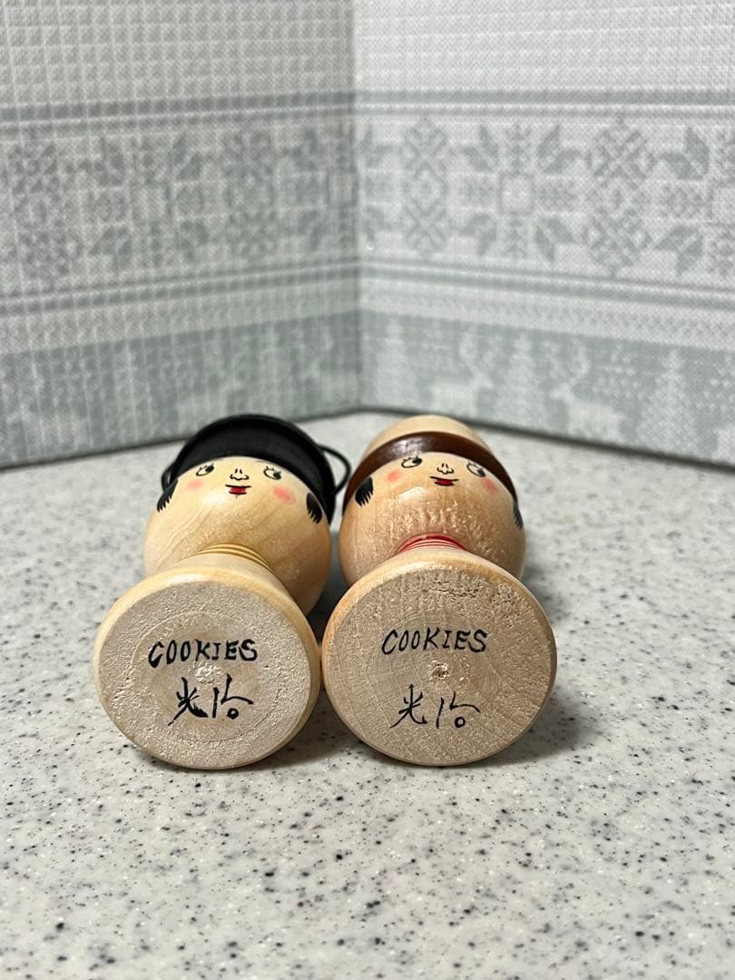 cookiesこけし2個セット！