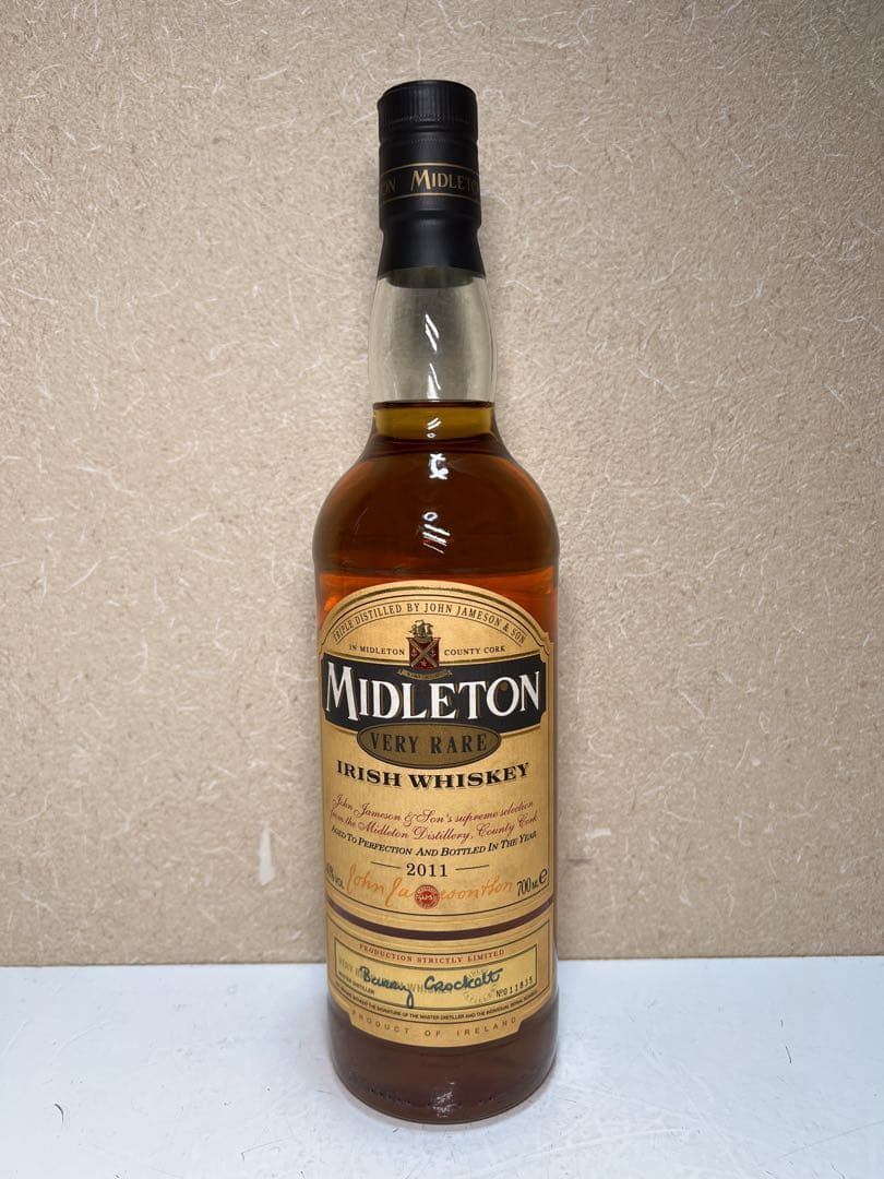 ミドルトン ベリーレア IRISH WHISKEY 2011 40度 700ml