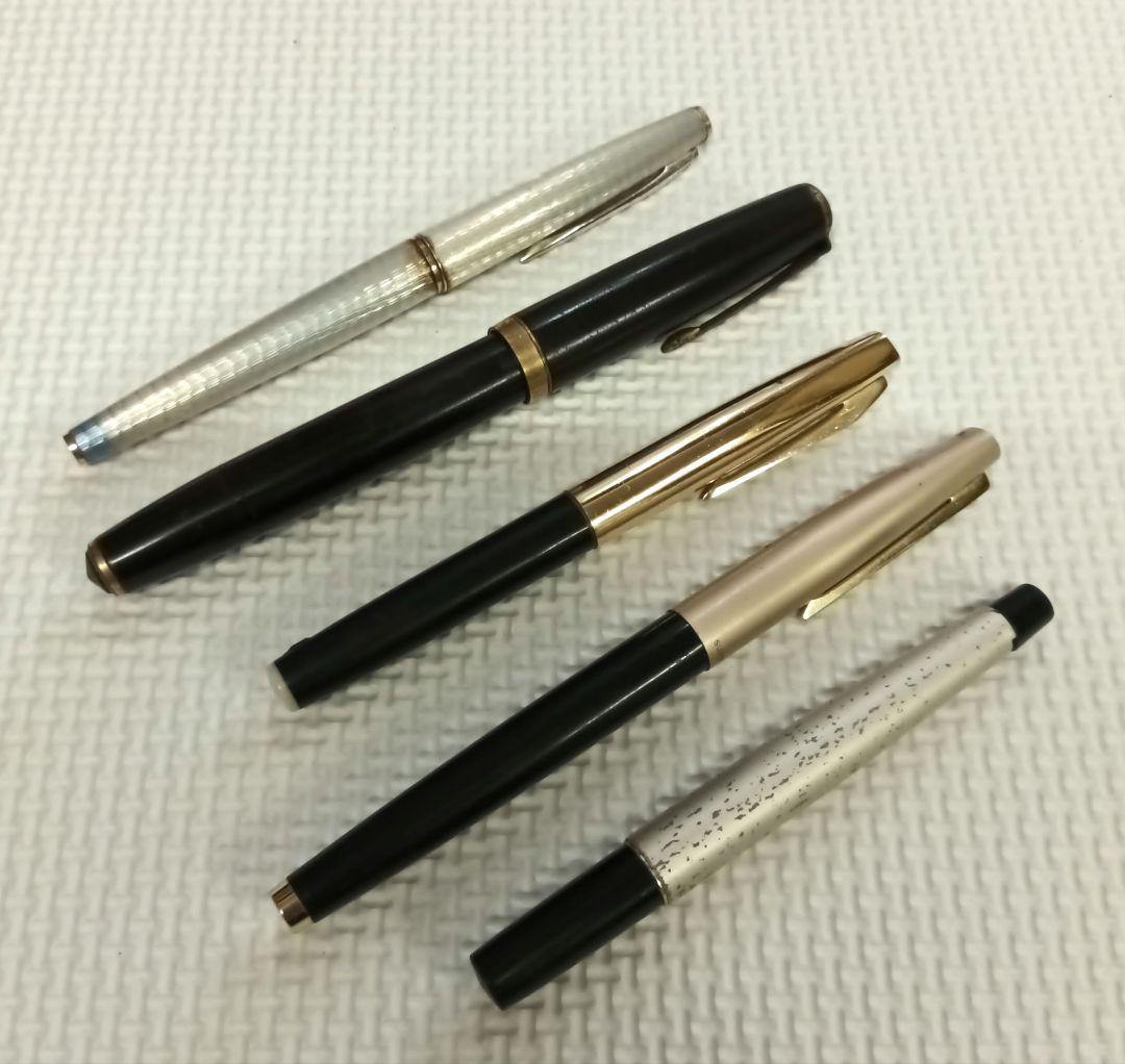 万年筆　ジャンク　ペン先14K 18K 5本セット