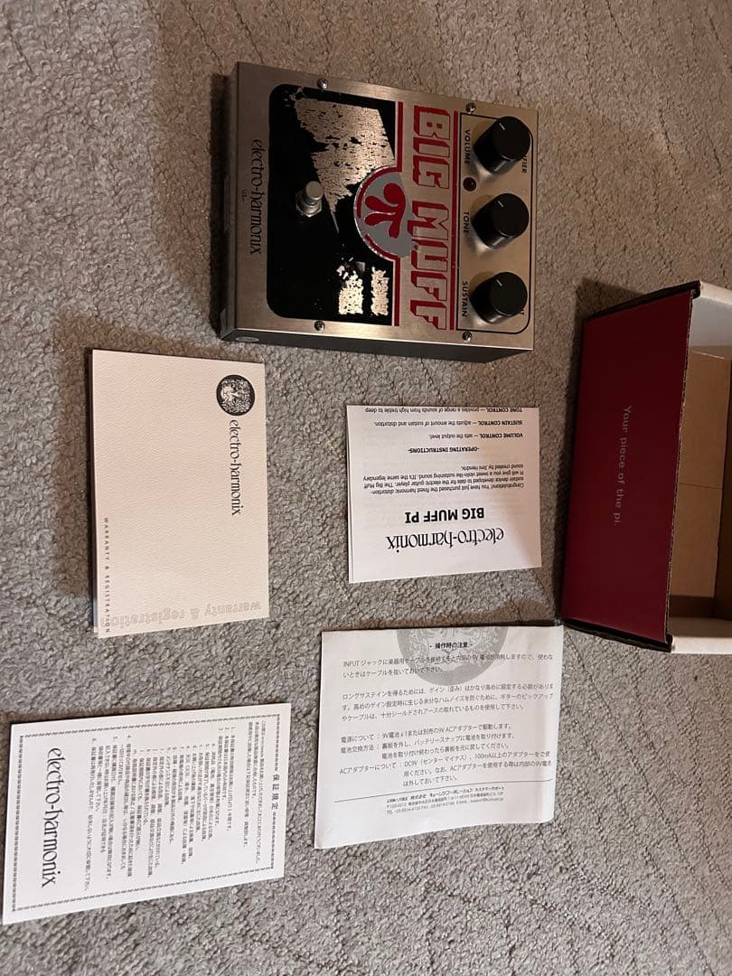 electro-harmonix BIG MUFF ファズ