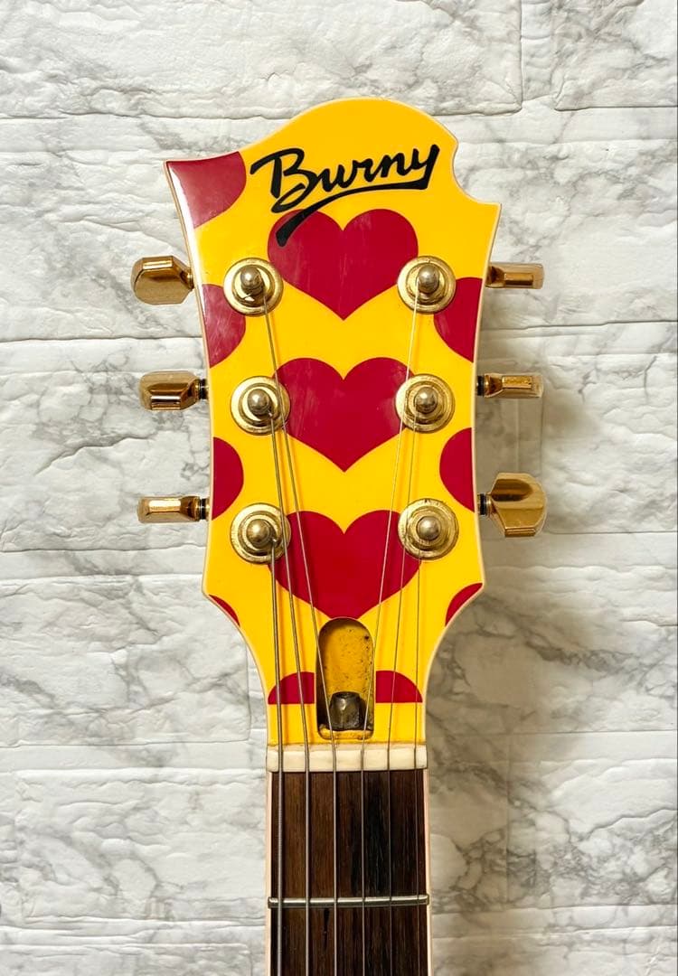 【整備済】Burny MG-145S hide シグネチャー イエローハート