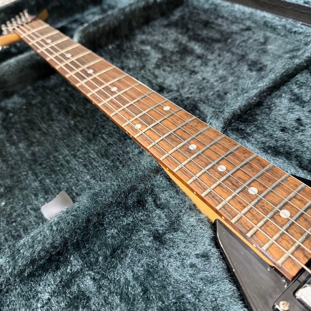 希少　EPIPHONE エピフォン　ランディV 変形　ハードケース付き