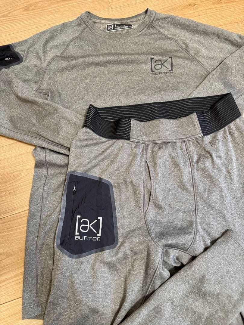 上下セット）Burton [ak] ベイカー ベースレイヤー メンズS