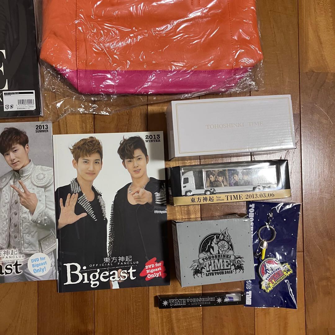 【限定品】東方神起　LIVE TOUR 2013 TIME Bigeastグッズ
