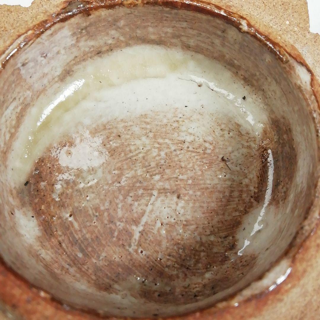 Ｗ９６　香合　『萩　糸巻　香合』『十二代　田原陶兵衛 造』　共箱　茶道具