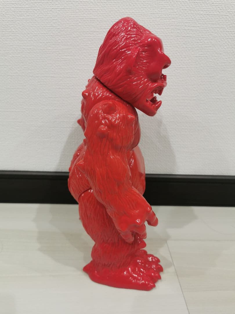 ソフビ Sofubi HxS キングゴリラ獣 RED 30CM