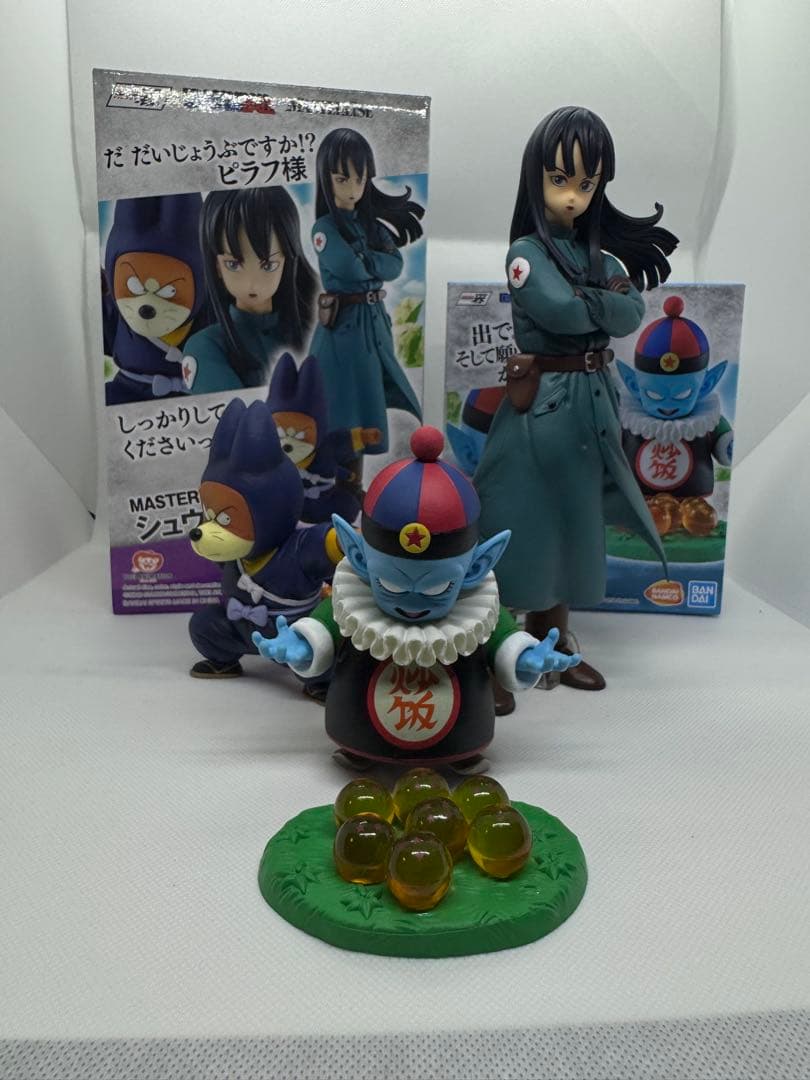 ドラゴンボールEX一番くじ　摩訶不思議大冒険　ピラフ&シュウ、マイ