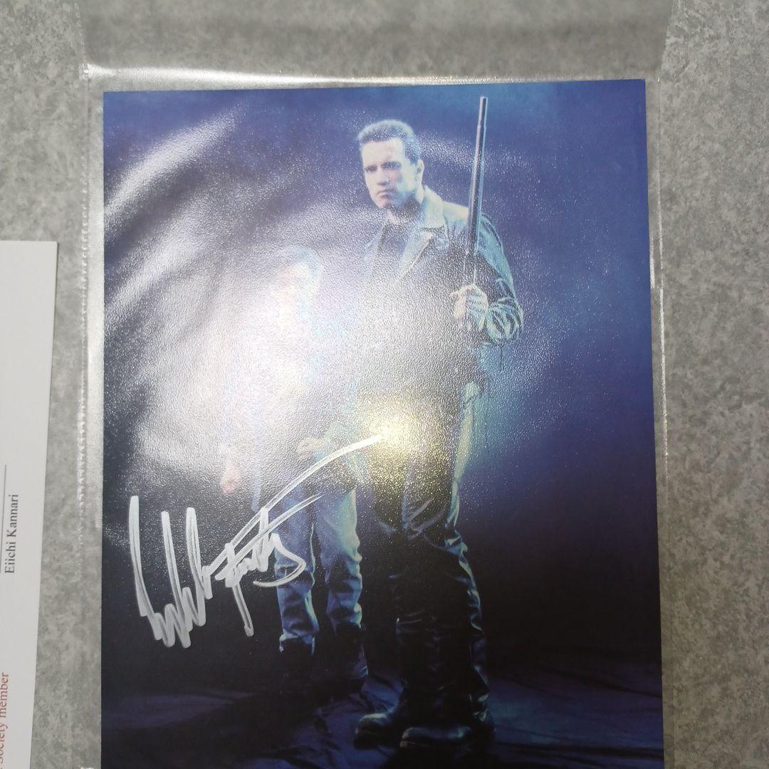 ターミネーター2 エドワードファーロング　直筆サイン入りオートグラフ写真