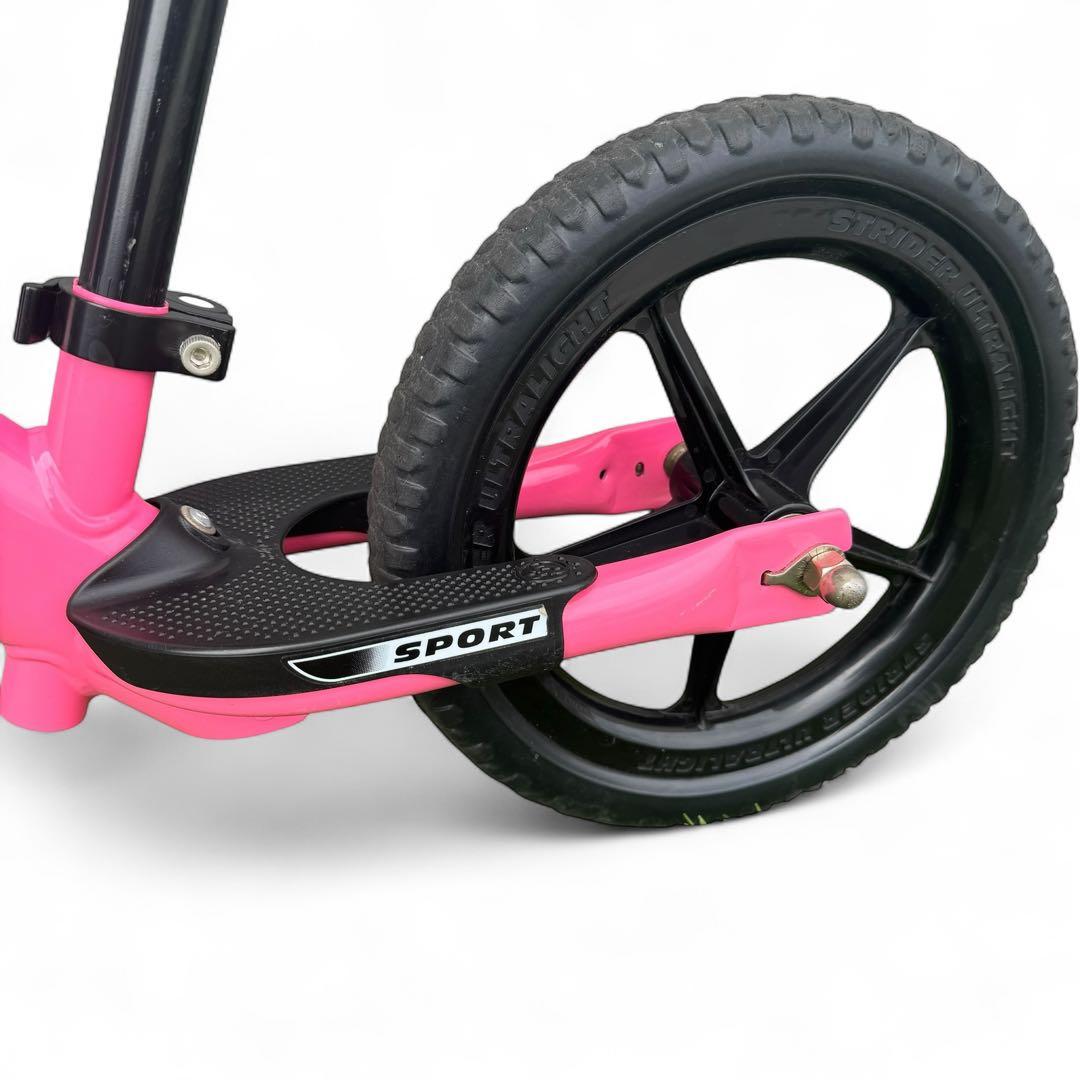 美品　ストライダー　スポーツ　ピンク　12インチ