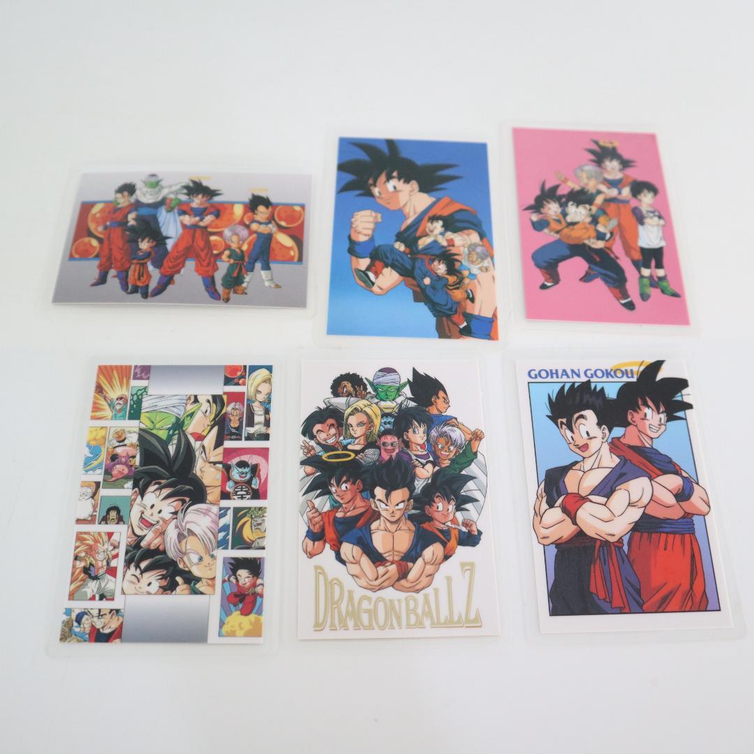 ドラゴンボールZ　ラミネートカード　6枚　アマダ
