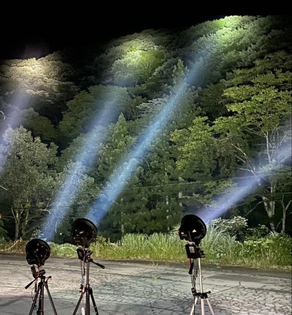 爆光 新品 強力 HID7インチ 118W程度　紫外線強化バルブ 灯火採集に！