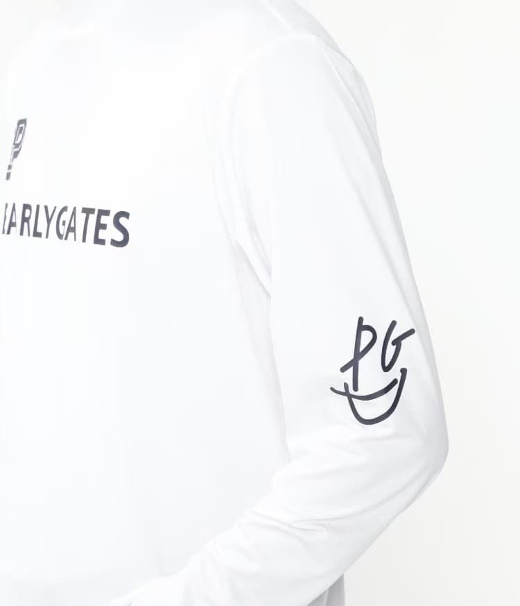 新品 新商品 正規品 パーリーゲイツ 吸水速乾 UV 遮熱 裏起毛 白 4 M