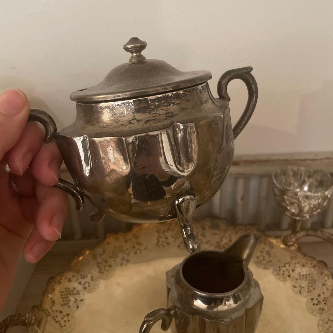 アンティーク雑貨　シルバープレート　まとめ売り