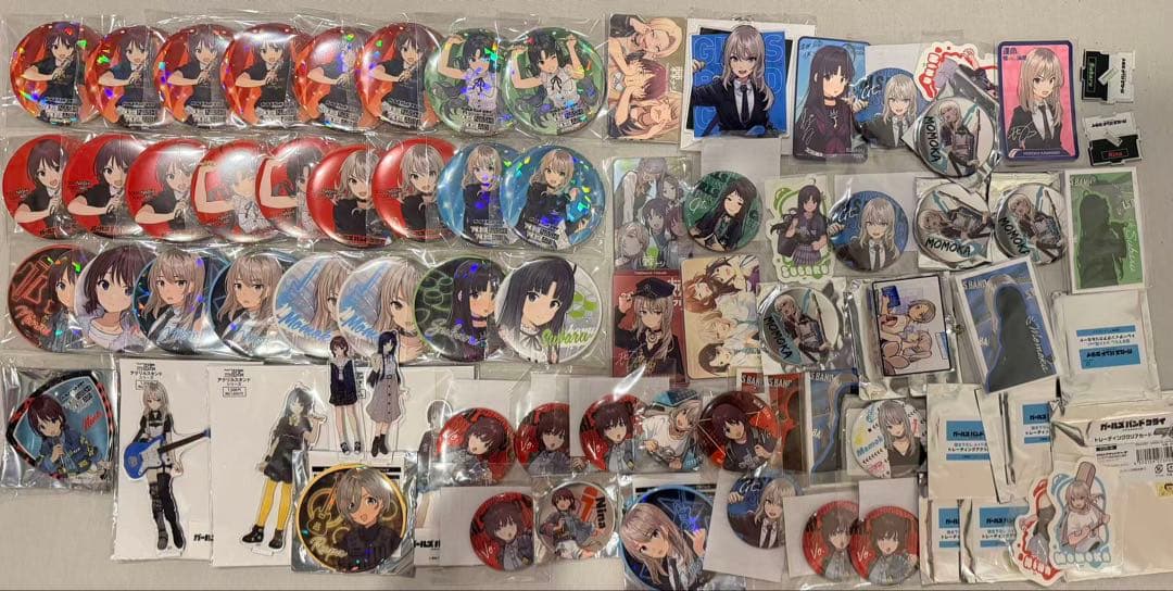 ガールズバンドクライ　グッズ　缶バッジ　アクリルスタンド　まとめ売り
