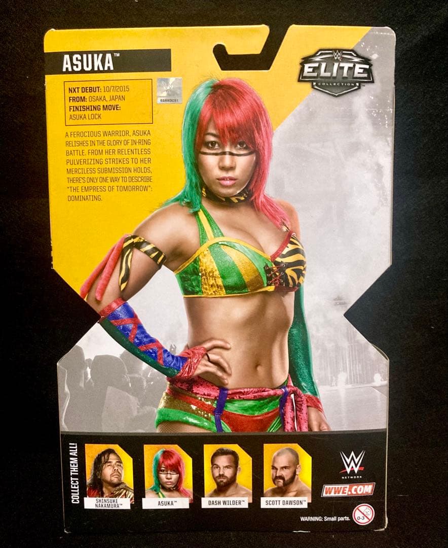 新品未開封 WWE （NXT）エリートコレクション ASUKA フィギュア