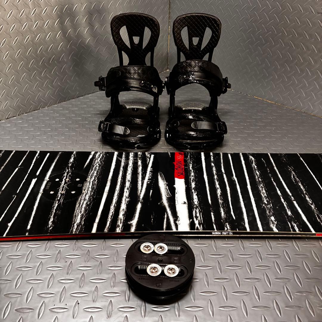 【人気モデル】SALOMON CRAFT 154cm UNION２点セット