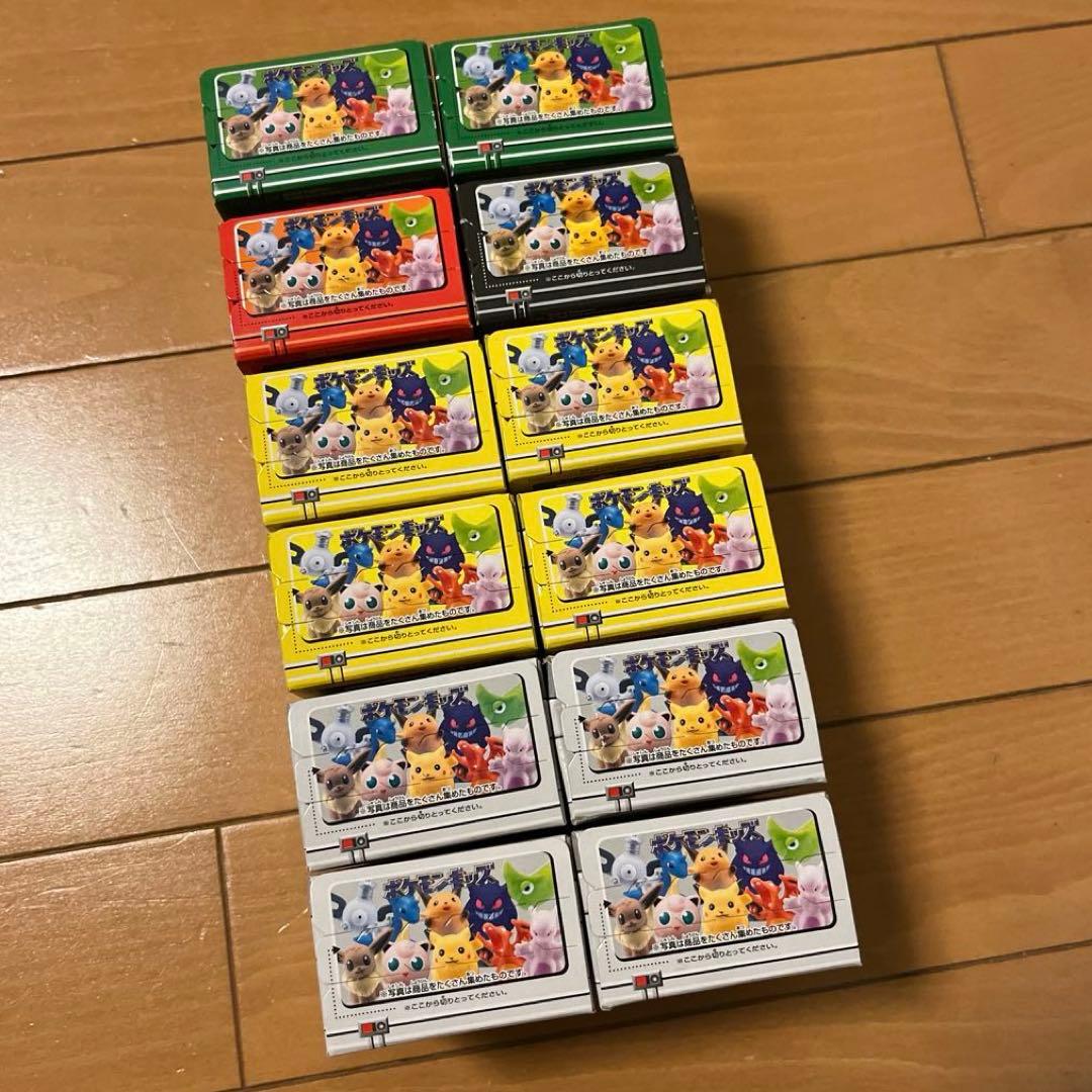 ポケモンキッズ ソフビ人形 初代復刻弾 2018年　12個セット　新品未開封