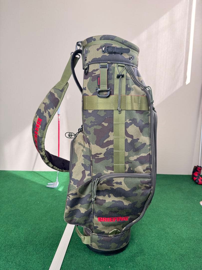 BRIEFING 迷彩キャディバッグ