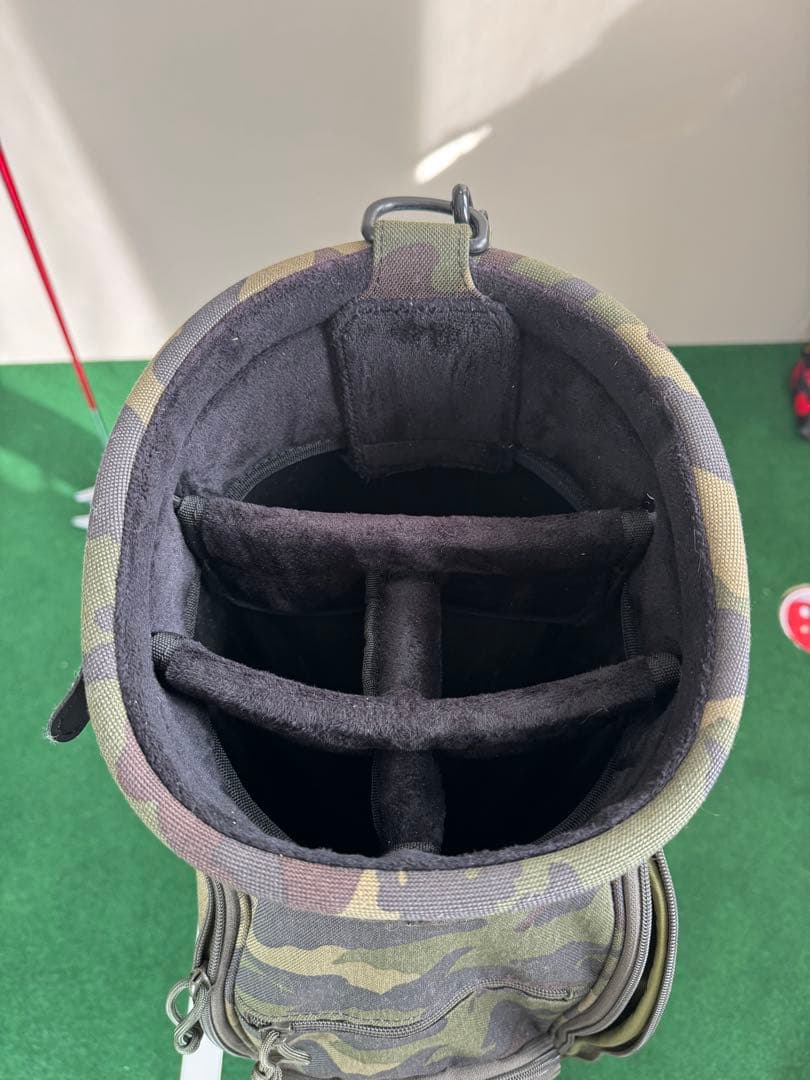 BRIEFING 迷彩キャディバッグ