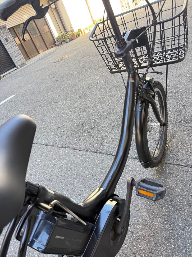 大阪府　子供乗せ　ヤマハ　電動自転車チャイルドシート付き