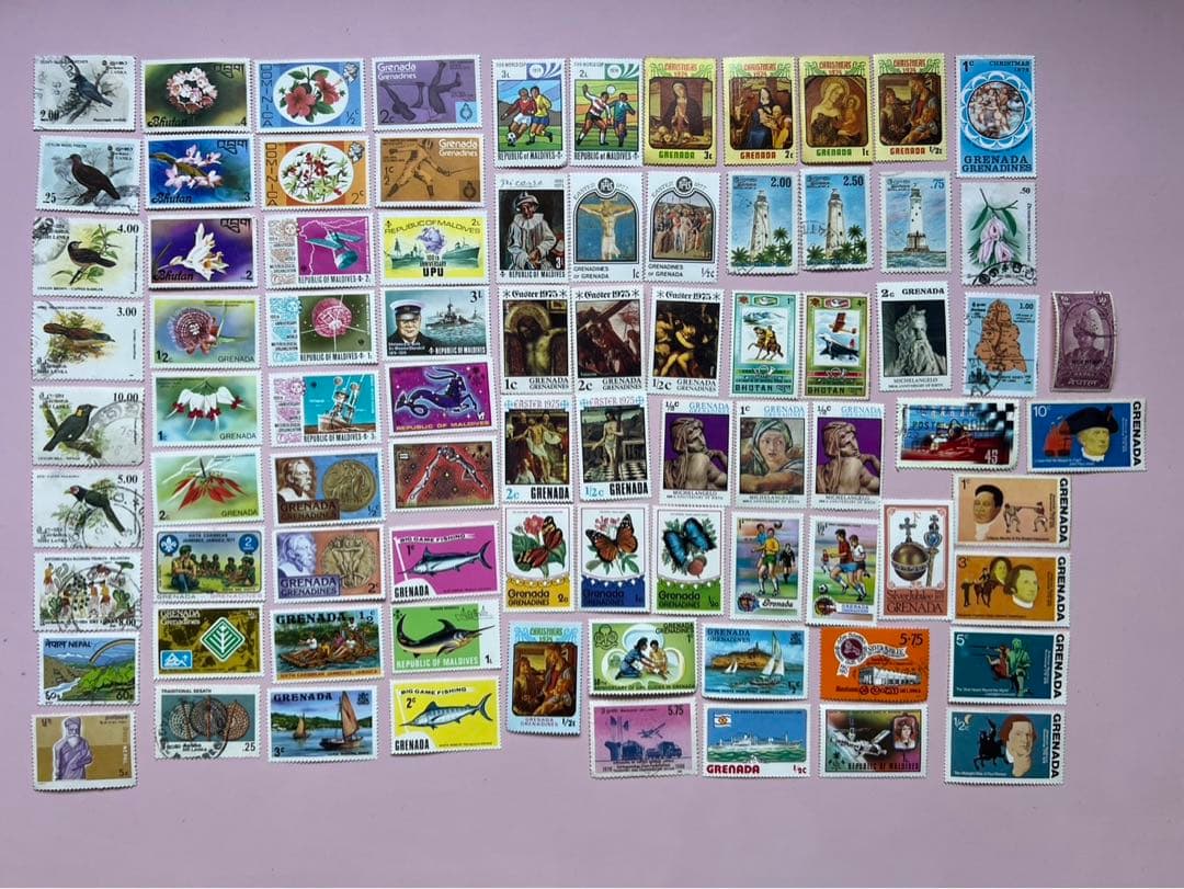 激レア　送料無料　英連邦British Empire 使用済み切手 2000種