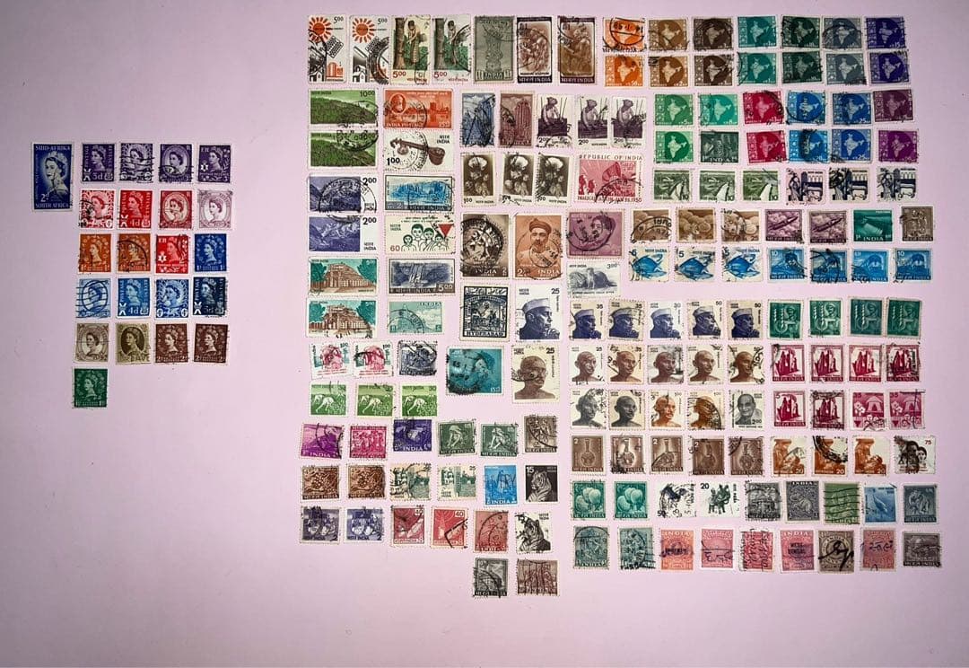 激レア　送料無料　英連邦British Empire 使用済み切手 2000種