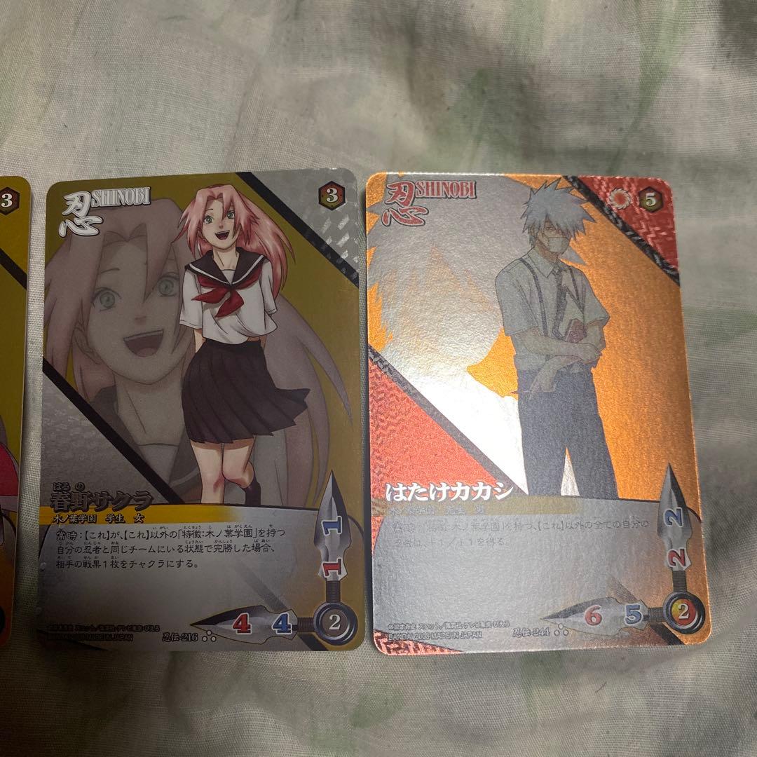 NARUTOカードゲーム　４枚セット