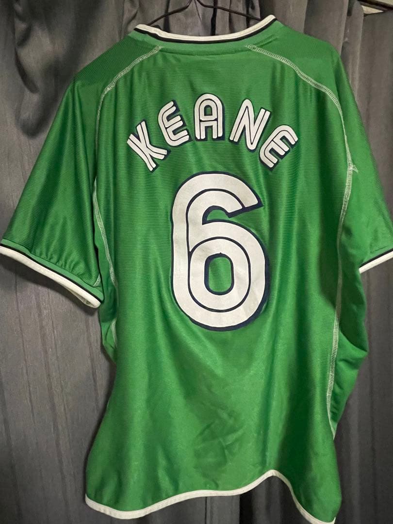 アイルランド代表 KEANE 6番 シャツ Umbro