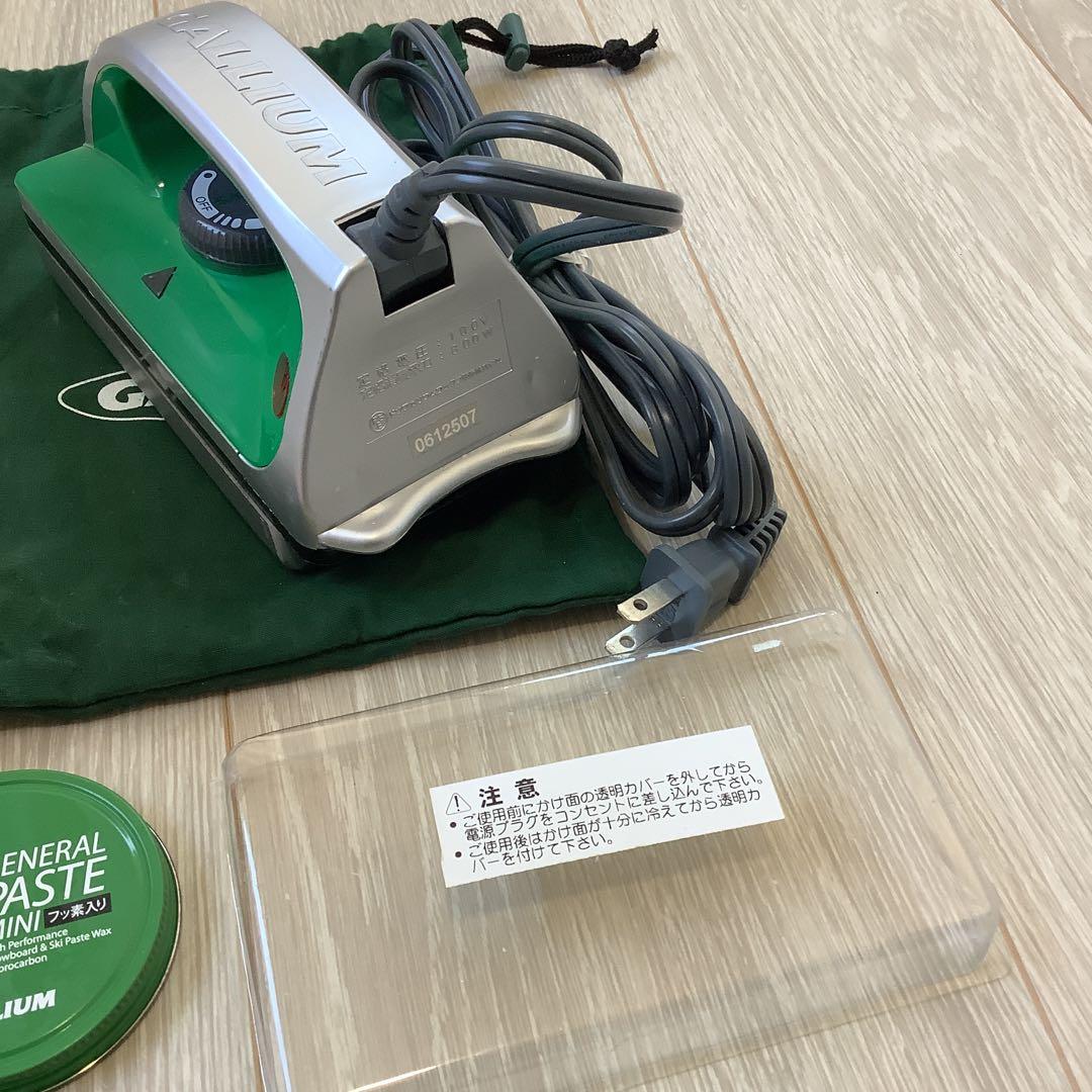 045GALLIUM ガリウムなどホットワックス、ワクシングセット、アイロン付き