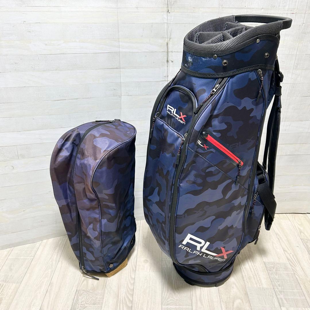 RLX RALPH LAUREN ネイビーカモフラ キャディバッグ