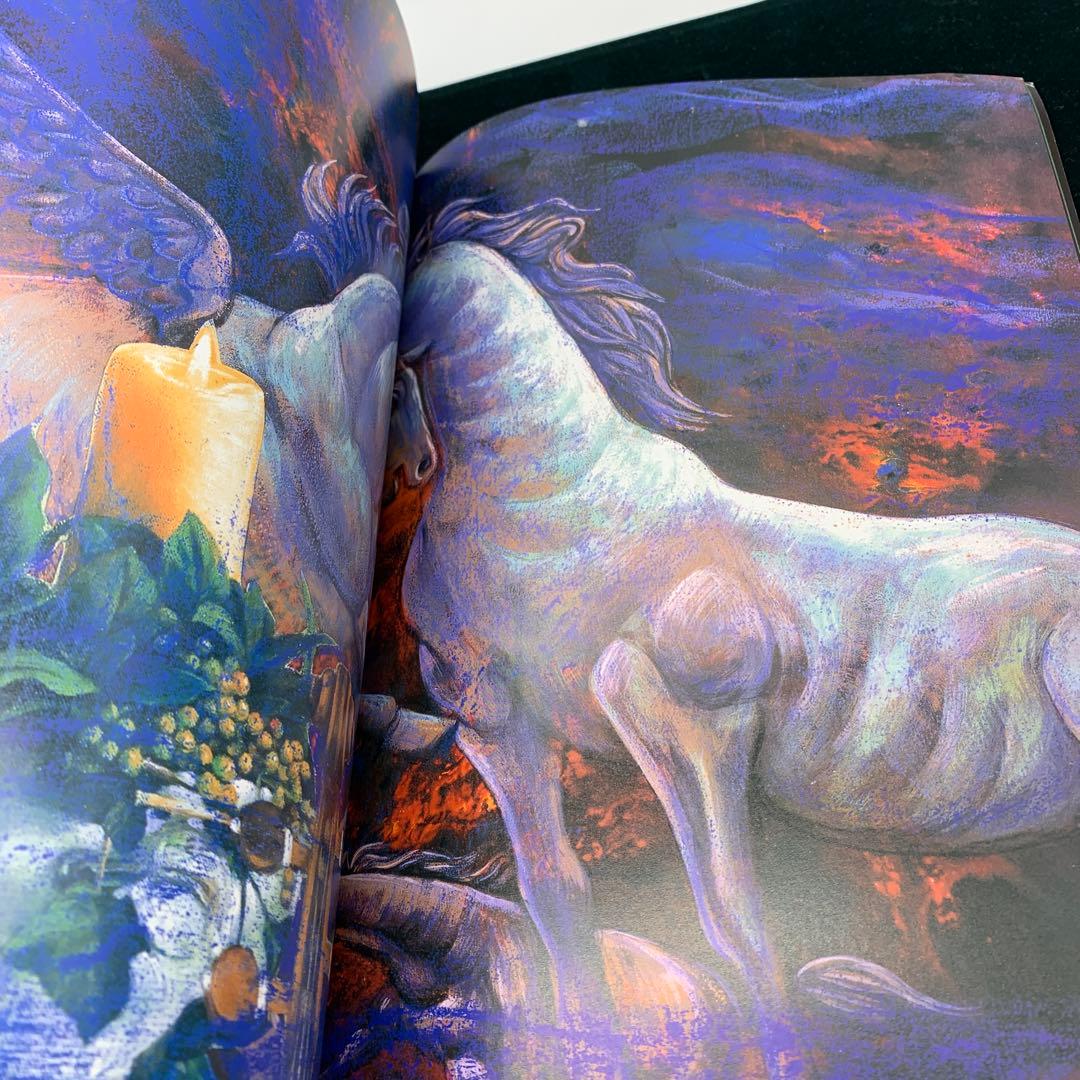 陶板　絵画　池依 依依『神の微笑』証明書付き　画集付き　開運