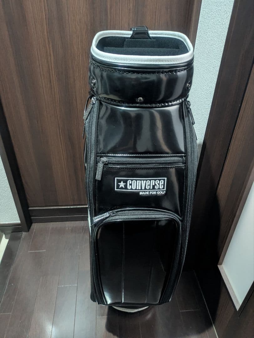 【新品未使用】CONVERSE GOLF ワンスターキャディバッグ 黒