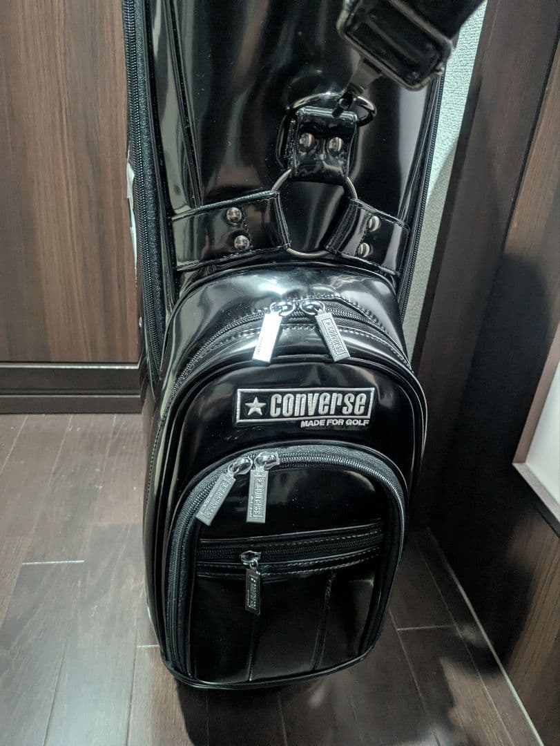 【新品未使用】CONVERSE GOLF ワンスターキャディバッグ 黒