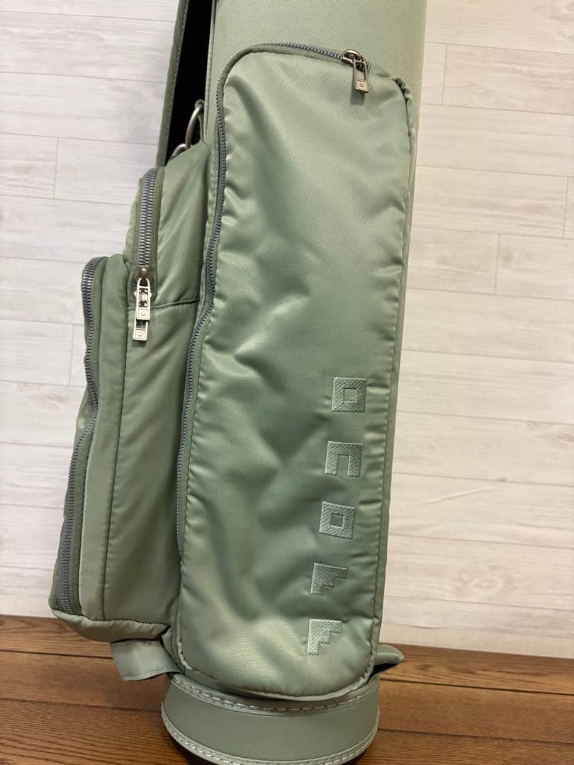 ★オノフ ★ONOFF キャディバッグ モスグリーン軽量 ７型 ➕アイアンカバー