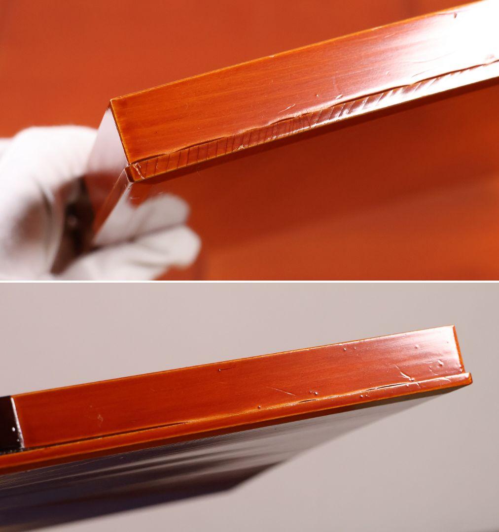 春慶塗 折敷 十客 26.6cm 会席 懐石 卓上 四方膳 木製【MB112】