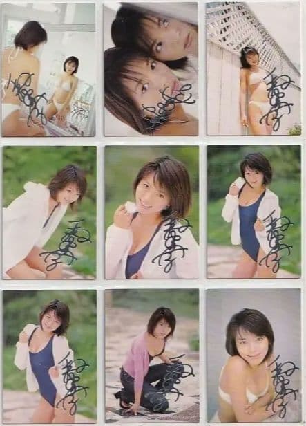 釈由美子　トレカ　SP25枚（プラ）シルバーサイン31枚他　277枚