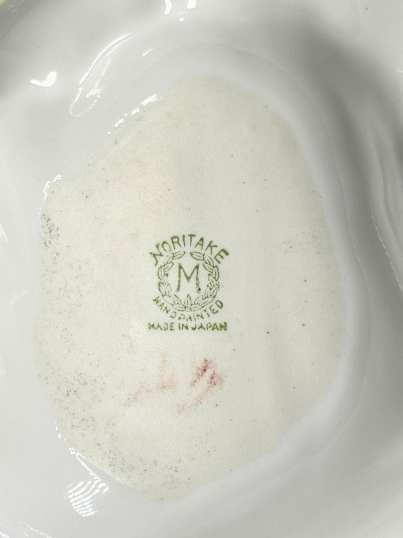 オールドノリタケ デコレディ ラスター彩 小物入れ 灰皿 アールデコ 婦人