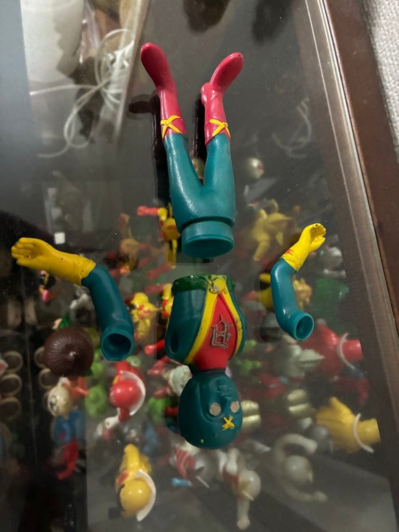 ダイヤモンドアイ　ポピー　ソフビ　当時物　特撮