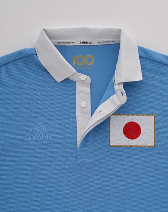 2021個限定木箱付き adidas 日本代表100周年記念ユニホーム　Mサイズ