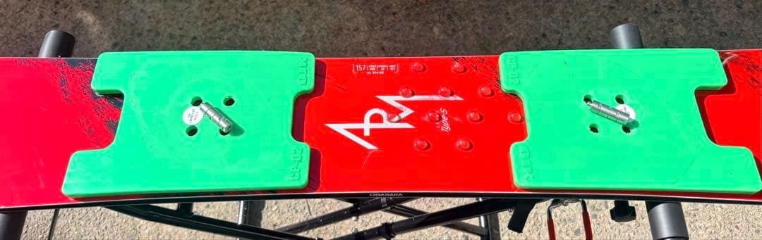 オガサカ ARMOR 157 19-20モデル｜使用少｜研磨済｜おまけ付き