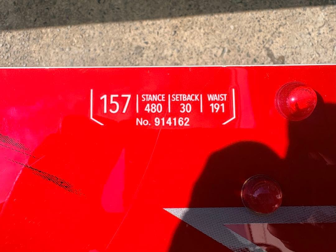 オガサカ ARMOR 157 19-20モデル｜使用少｜研磨済｜おまけ付き