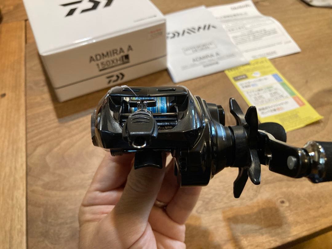 【超美品】 ダイワ 24アドミラ A 150HL PE0.8付