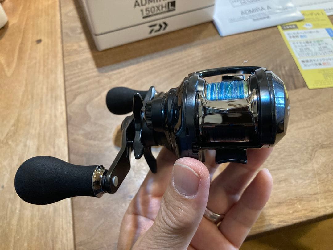 【超美品】 ダイワ 24アドミラ A 150HL PE0.8付